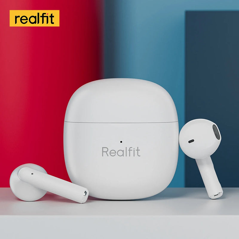 Realfit F1 Bluetooth Fone de Ouvido Excelente Qualidade HIFI TWS Fones de Ouvido Sem Fio Atacado para realme xiaomi