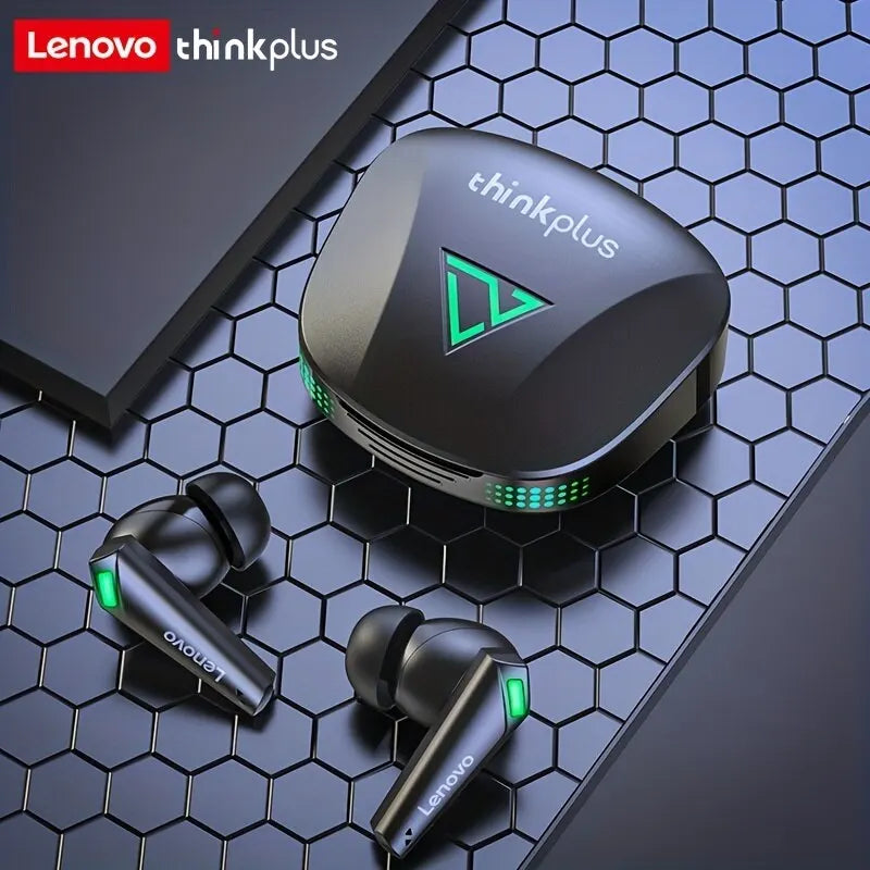 Fones de ouvido para jogos sem fio Lenovo XT85II com microfones, controle de toque de som estéreo HiFi